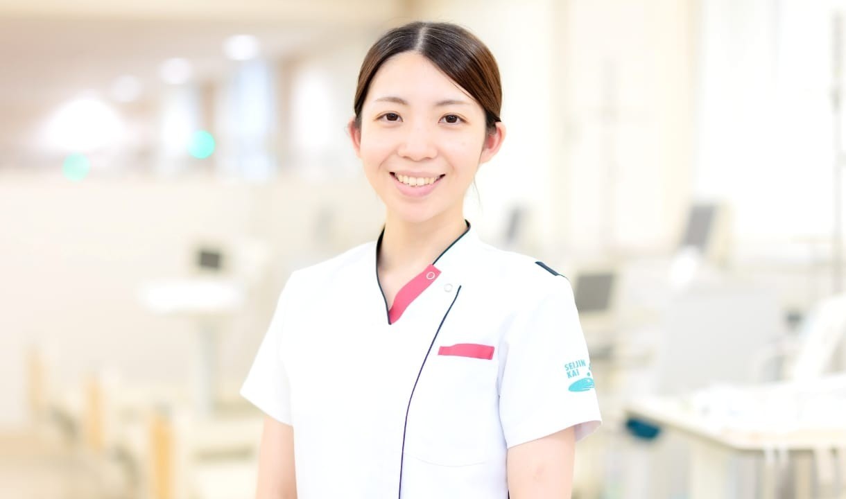 透析看護がはじめてだった私も安心して働くことができました。
